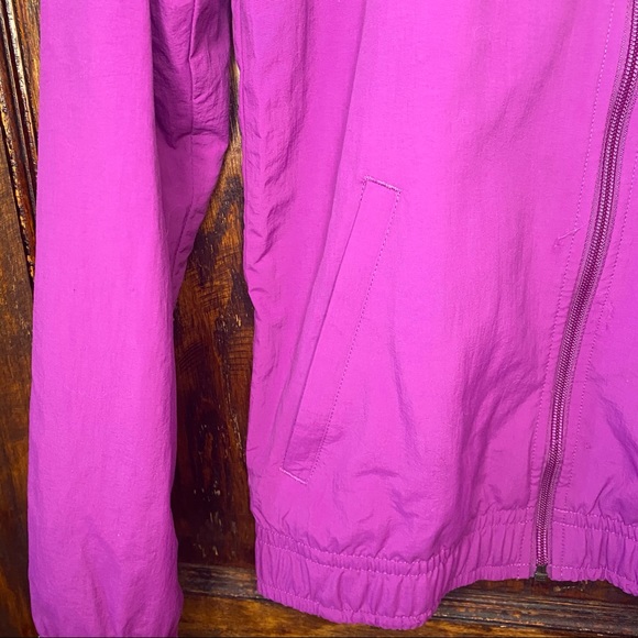 Reebok purple full zip windbreaker jacket - Picture 5 of 7